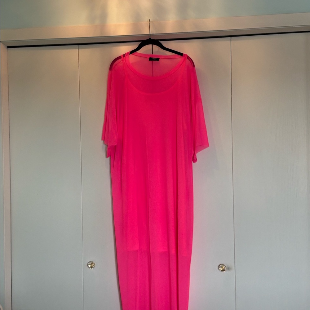 Dressed in LALA Hot Pink Maxi Dress